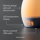 Tommee Tippee Groegg 2 Baby Nursery Room Temperature Digital Thermometer Features