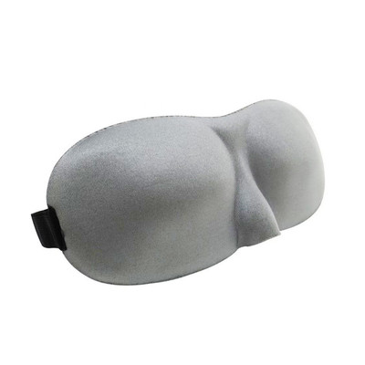 Travel Easy Ash Grey Contoured Sleep Mask