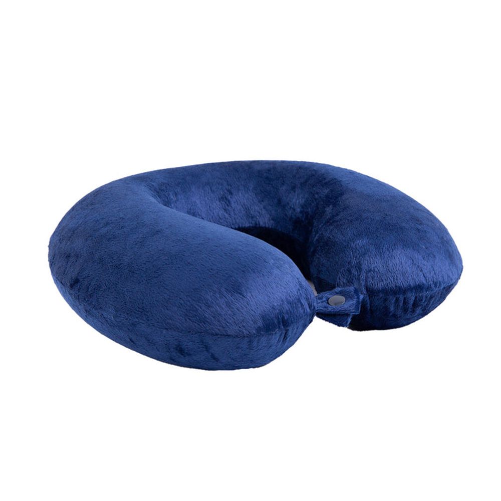 Royal Comfort Memory Foam Travel Neck Pillow Blue