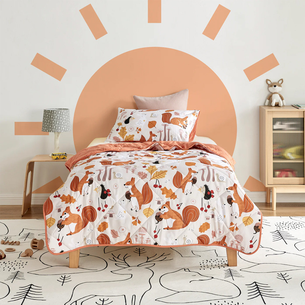 Jack & Ava Find a Squirrel Comforter Set