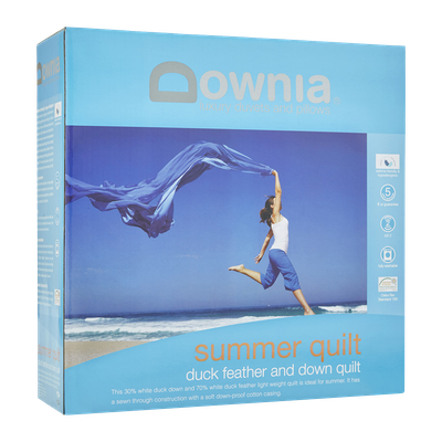 Downia Summer Lightweight Duck Feather and Down Quilt