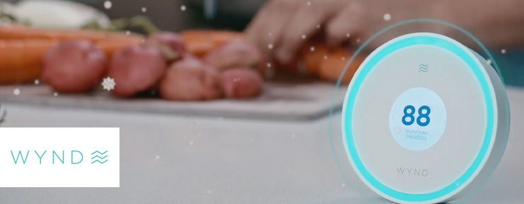 Wynd Halo Smart Air Quality Monitor Banner