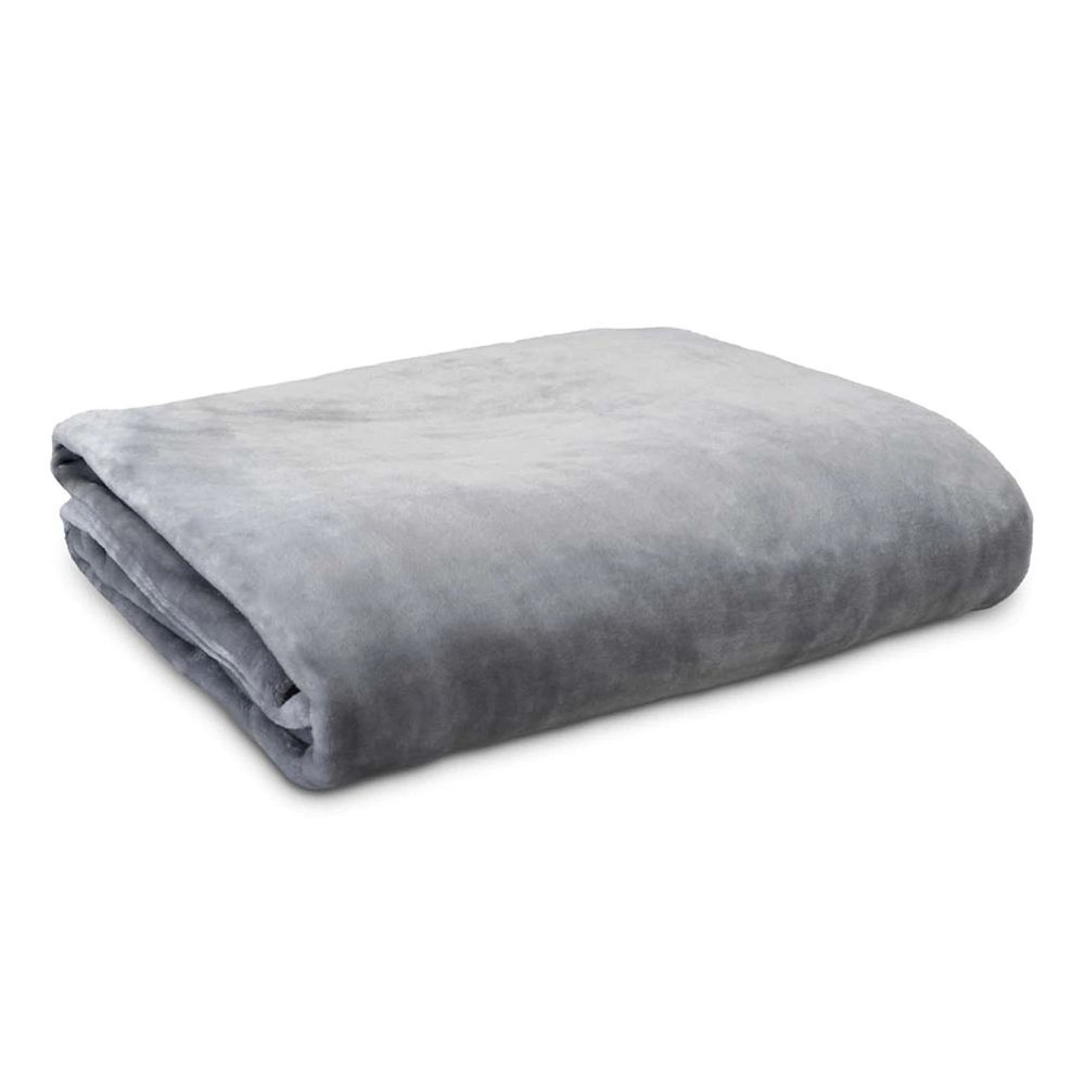 Ardor Boudoir Lucia Luxury Plush Blanket Silver