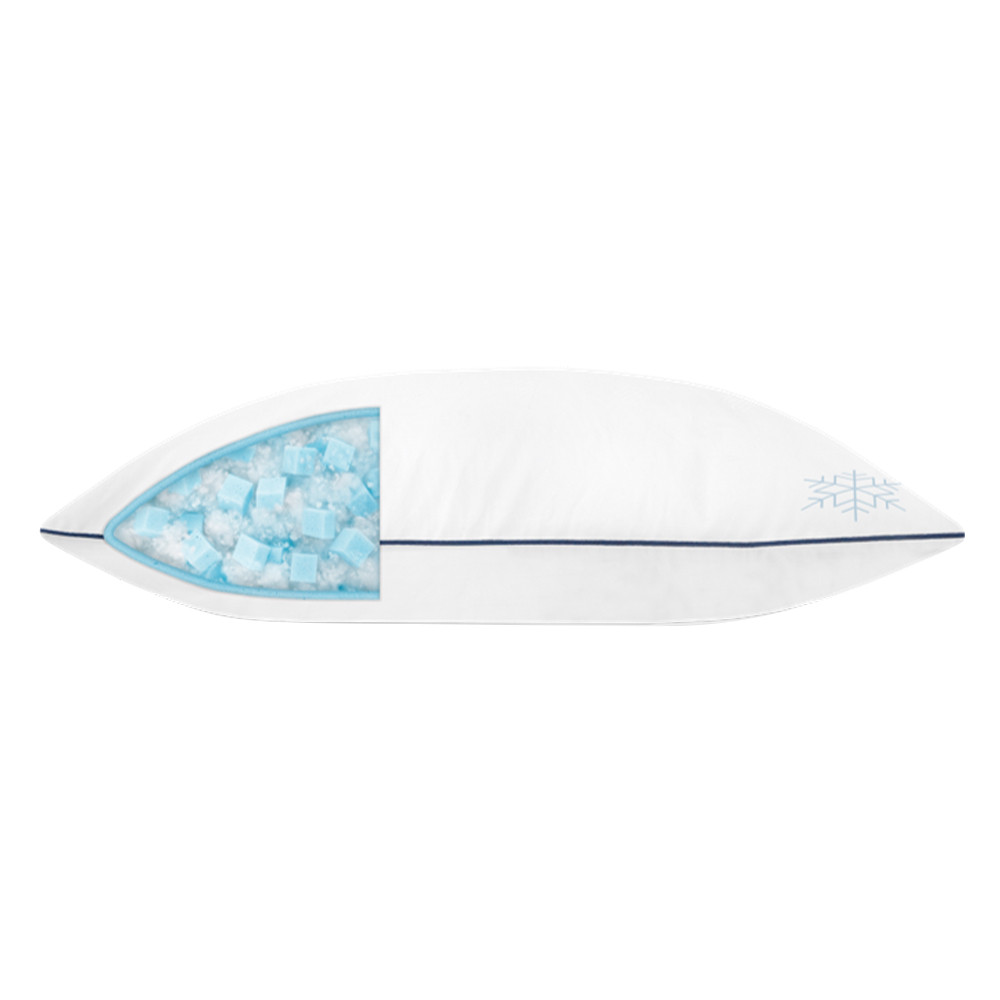 Moonshadow Thermocool Adjustable Cubed Memory Foam Pillow 2