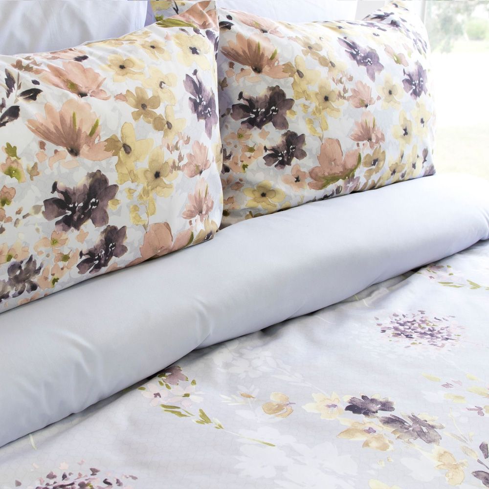 Ardor Boudoir Gracie Printed Microfibre Quilt Cover Set
