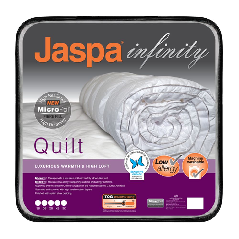 Jaspa Infinity MicroPol 350 GSM Quilt