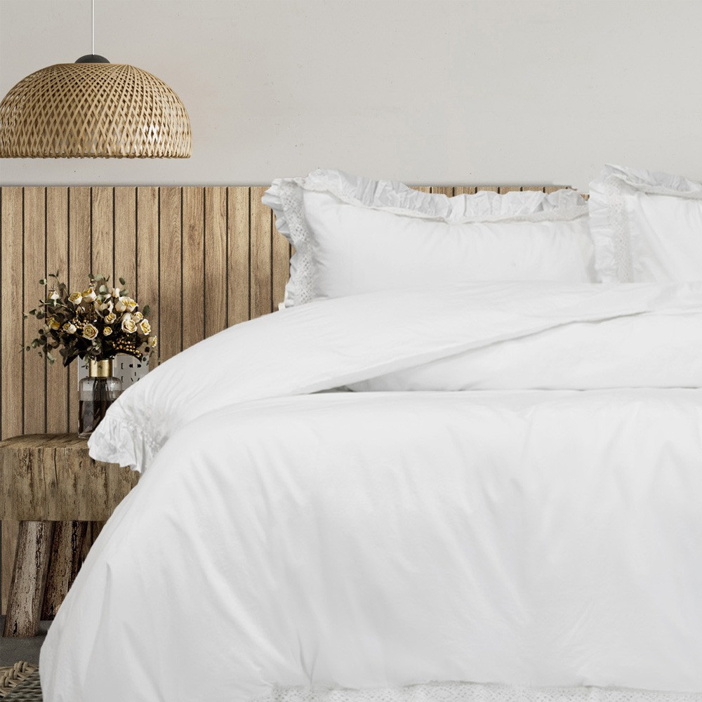 Algodon Adele Cotton Jacquard Quilt Cover Set