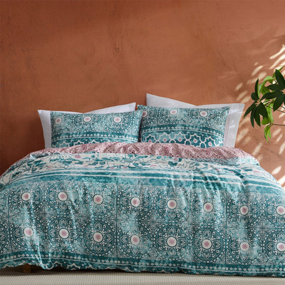 Ardor Home Lisbon Cotton Quilt Cover Set