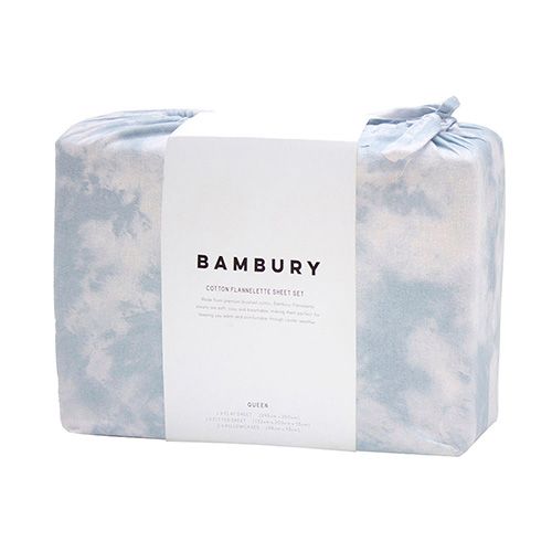 Bambury Nimbus Cotton Flannelette Sheet Packaging