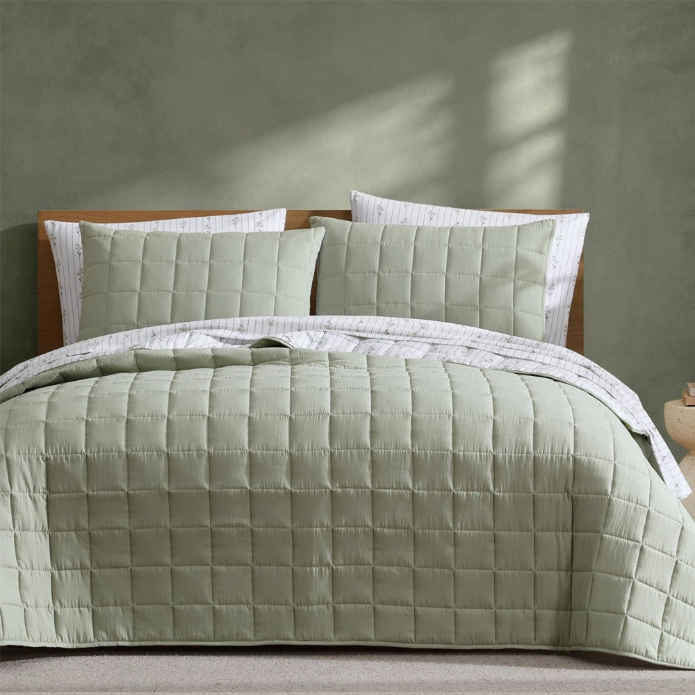 Ardor Home Bouquet Reversible Coverlet Set