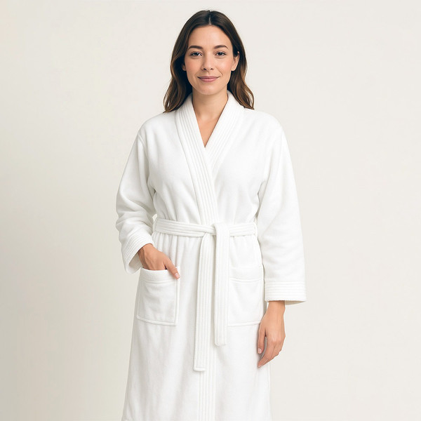 Jason Commercial Cotton Velour Bathrobe