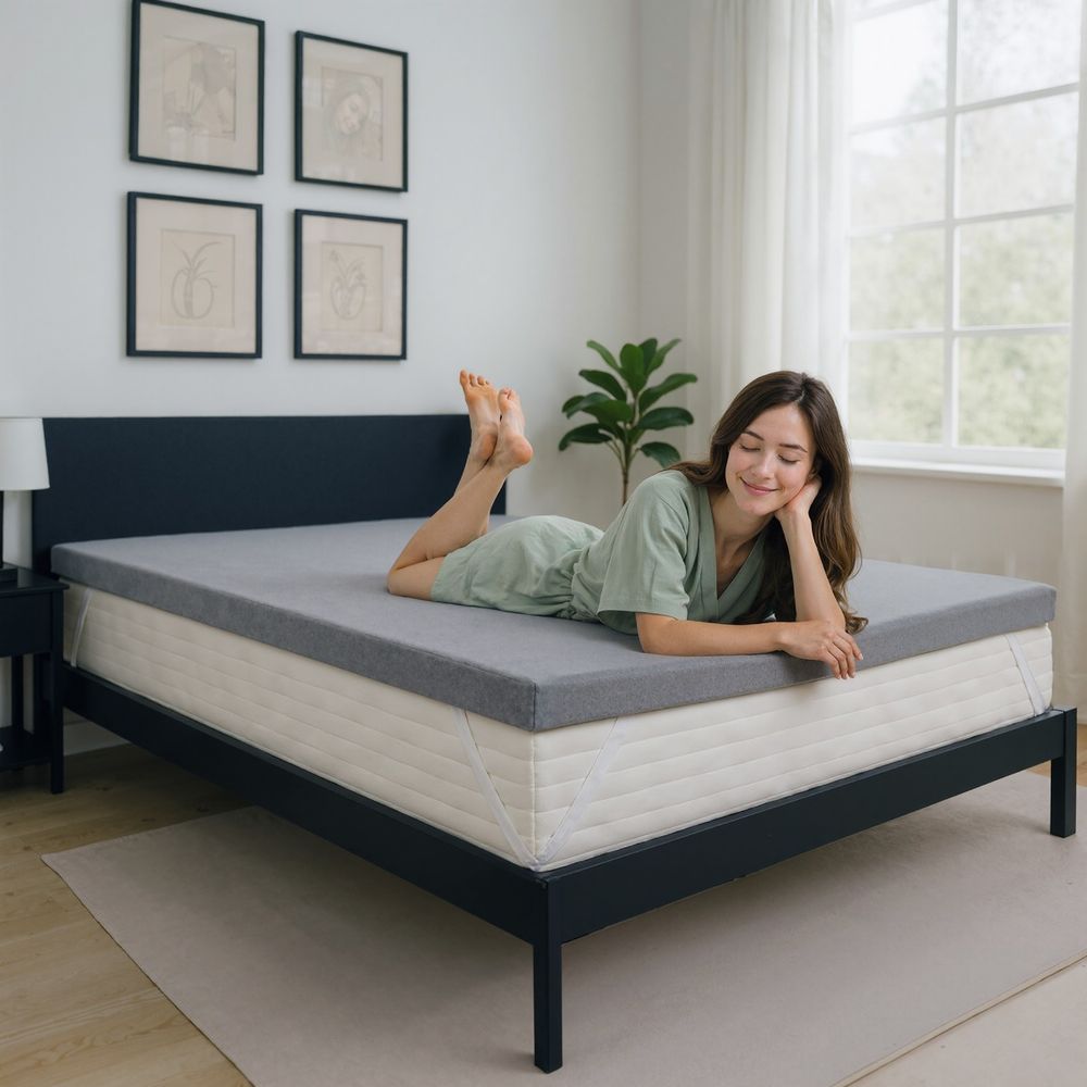 Bambi Renew Charcoal Infused Memory Foam Mattress Topper