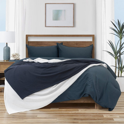 Algodon Sophie Cotton Waffle Blanket