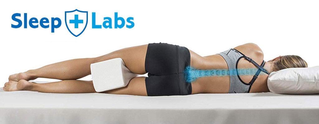 SleepLabs Knee Pillow Mobile Banner