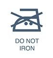 Do not iron