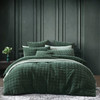 Logan and Mason Apollo Velvet Square Quilted Quilt Cover Set