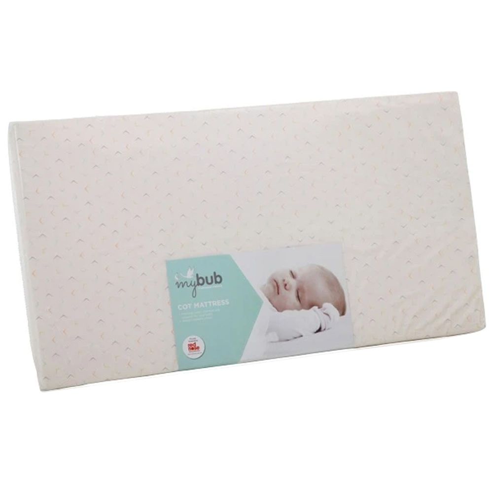 Dunlop Foam MyBub Baby Cot Mattress Packaging