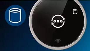 Follow the smart filter status indicator on your device