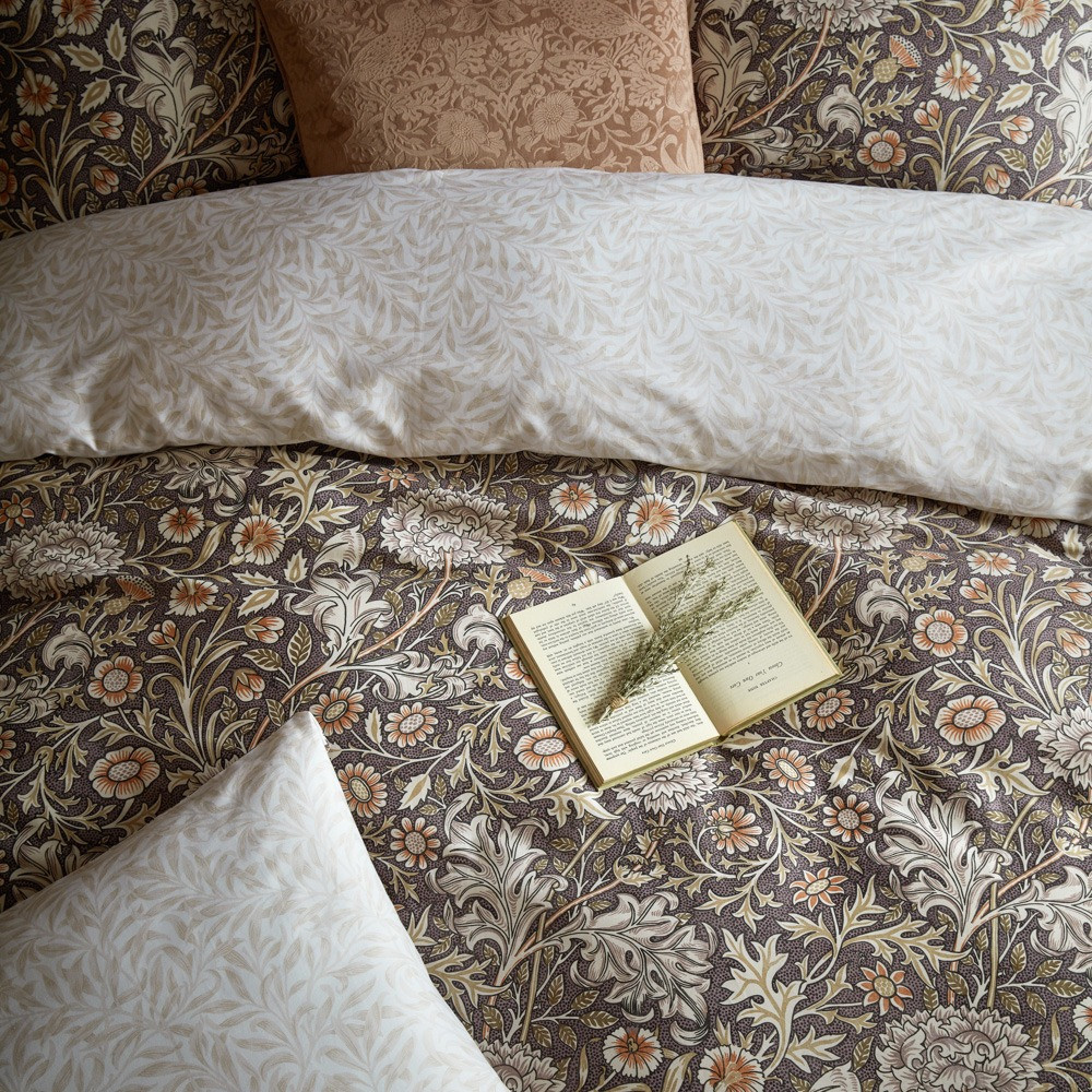 William Morris At Home Double Bough Cotton Quilt Cover Set