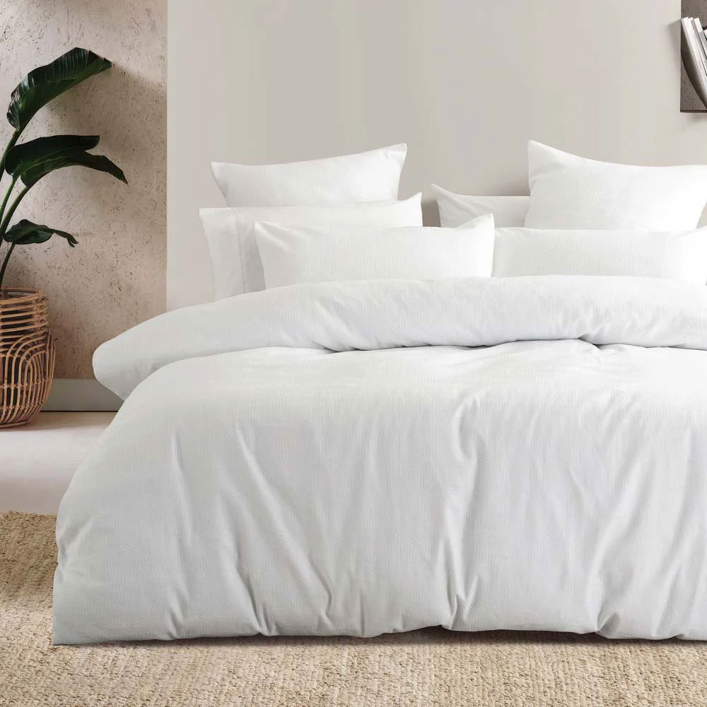 Bambury Ogee Jacquard Quilt Cover Set