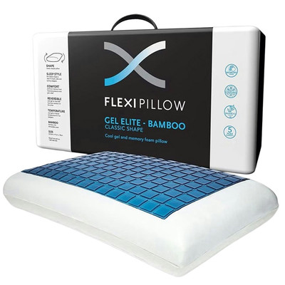 Flexi Pillow Cool Gel Elite Classic Pillow New