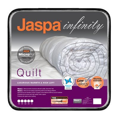 Jaspa Infinity MicroPol 350 GSM Quilt