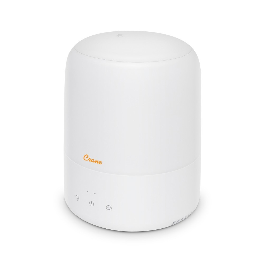 Crane 3 in 1 Cool Mist Humidifier Aroma Diffuser & Sleep Support Light