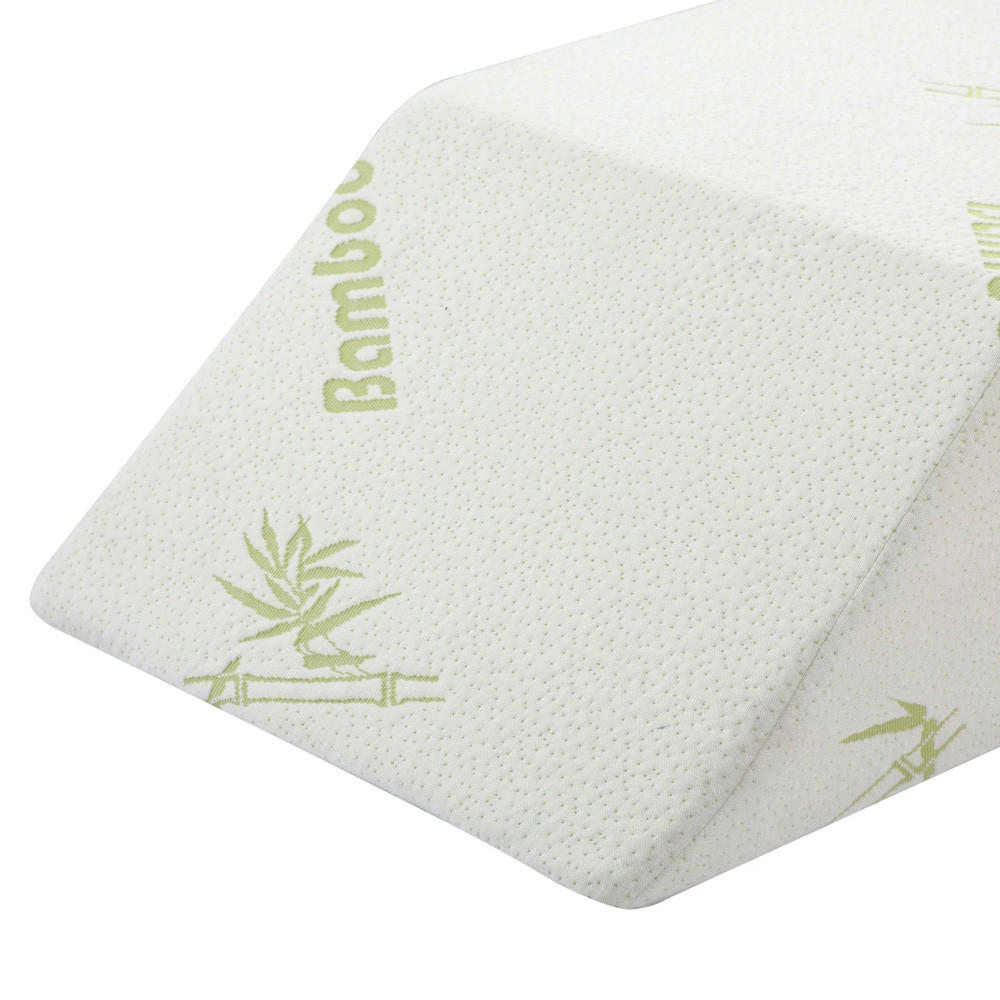 Dreamaker Multi-Purpose Bamboo Covered Wedge Pillow Front Zoom