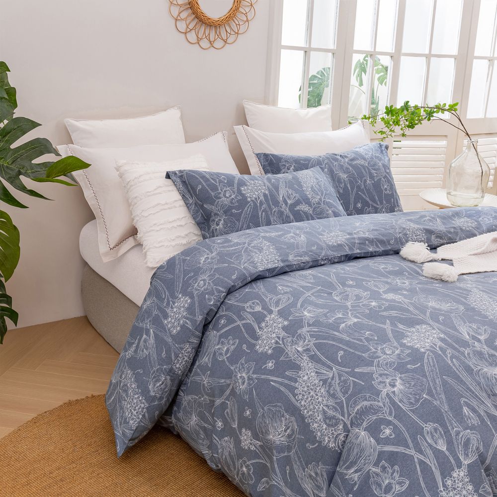 Dreamaker Nature 100% Cotton Quilt Cover Set