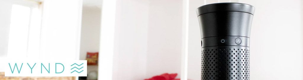 Wynd Essential Air Purifier Desktop Banner