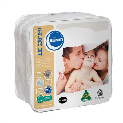 Bambi Natures Gift Australian Wool Quilt