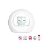 ZAZU Lou the Owl Nightlight with Voice Activation Grey