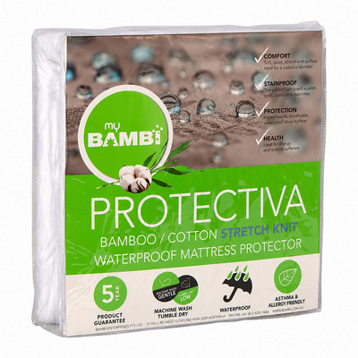 Bambi Protectiva Waterproof Stretch Knit Mattress Protector Thumbnail