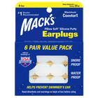 Mack's Moldable Pillow Soft Silicone EarPlugs