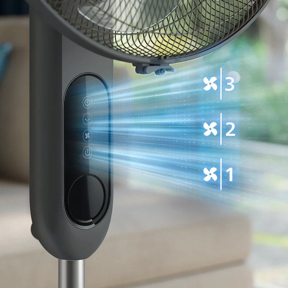 3 Speed Settings with Remote