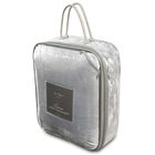Ardor Boudoir Lucia Luxury Plush Blanket Silver Packaging