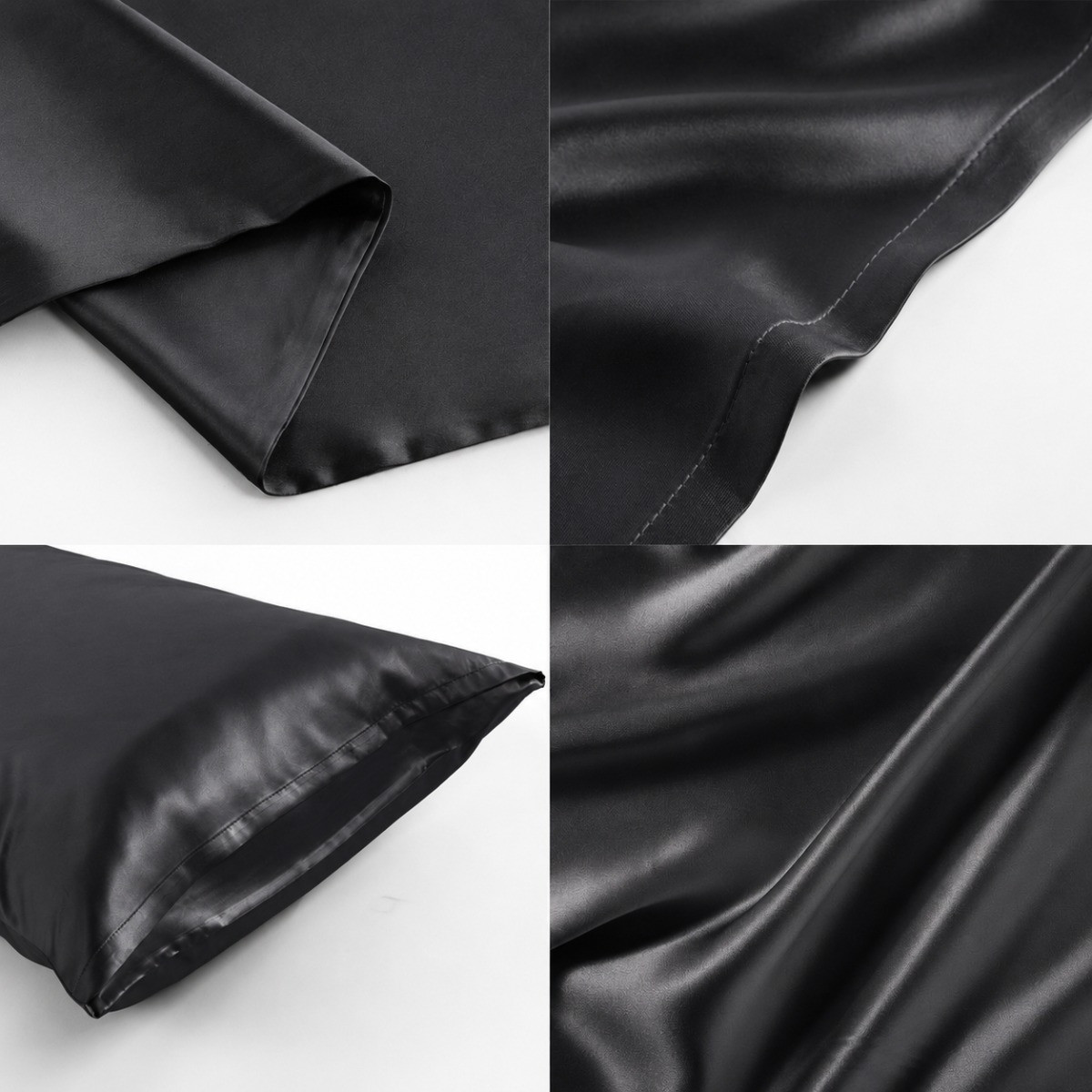 Natural Home 25 Momme Premium Mulberry Silk Pillowcase Collage Blush
