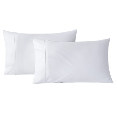 Essn 500TC Cotton Sateen Pillowcase Twin Pack Thumbnail