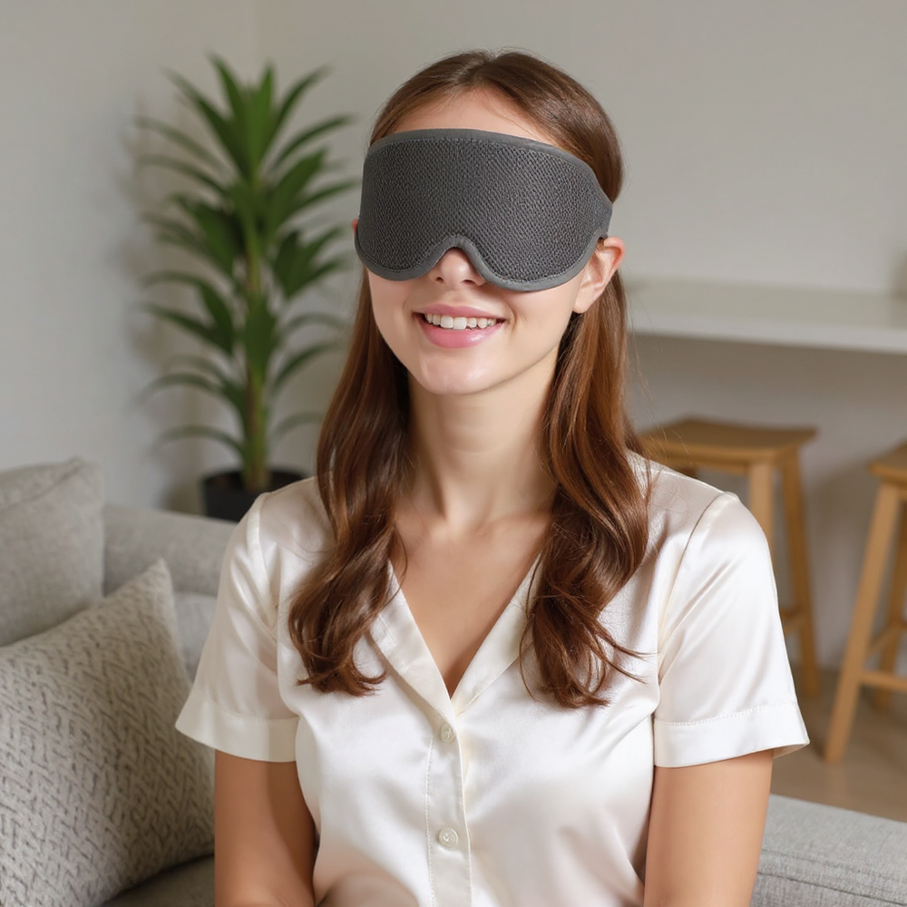 Travel Easy Contoured Cup Eye Mask Lifestyle