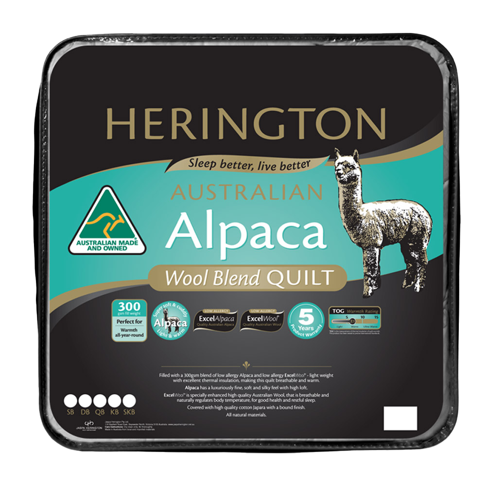 Herington Alpaca Wool Blend Quilt