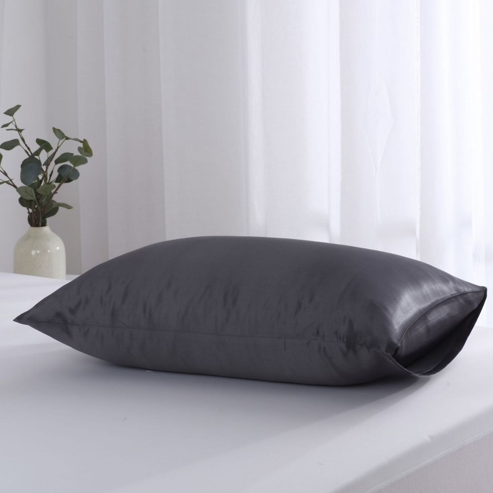 Natural Home 25 Momme Premium Mulberry Silk Pillowcase Blush Colour