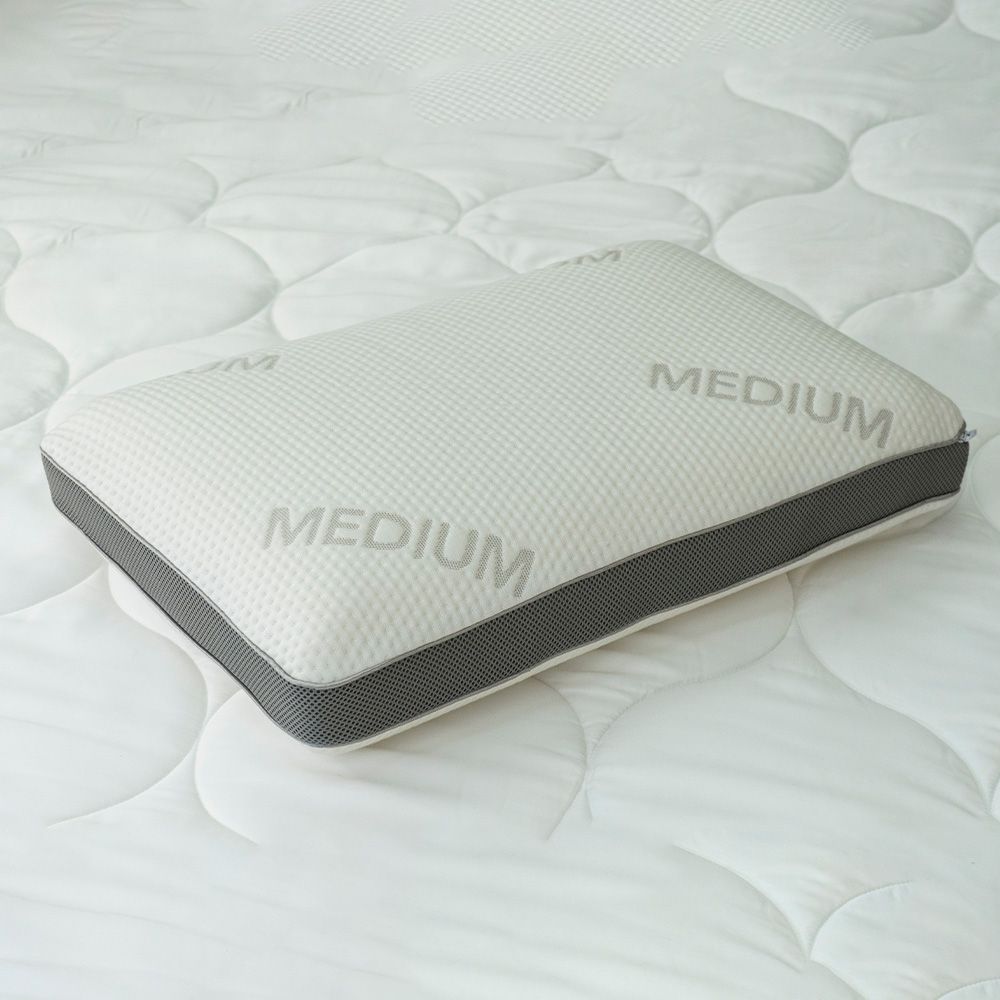 Protect-A-Bed Signature Tencel Jacquard Memory Foam Pillow Medium 2