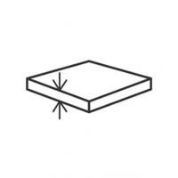 Promotes airflow for temperature control