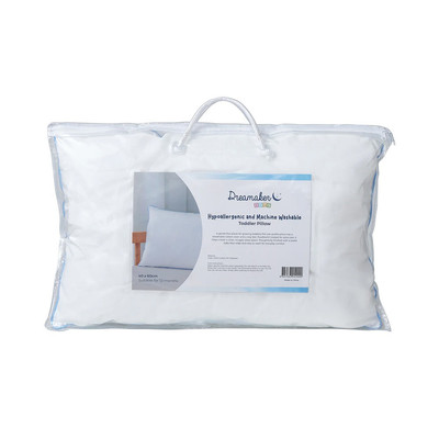 Dreamaker Hypoallergenic Washable Toddler Pillow