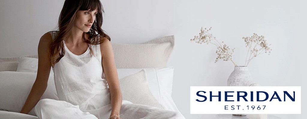 Sheridan Deluxe Feather and Down Pillow Mobile Banner