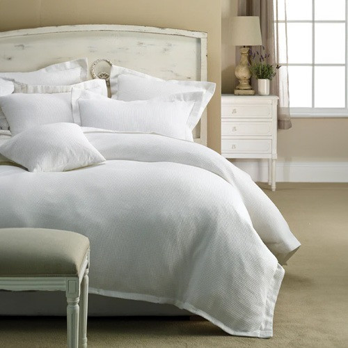 Jenny McLean Paris Waffle 100% Cotton Quilt Cover Set Lifestyle