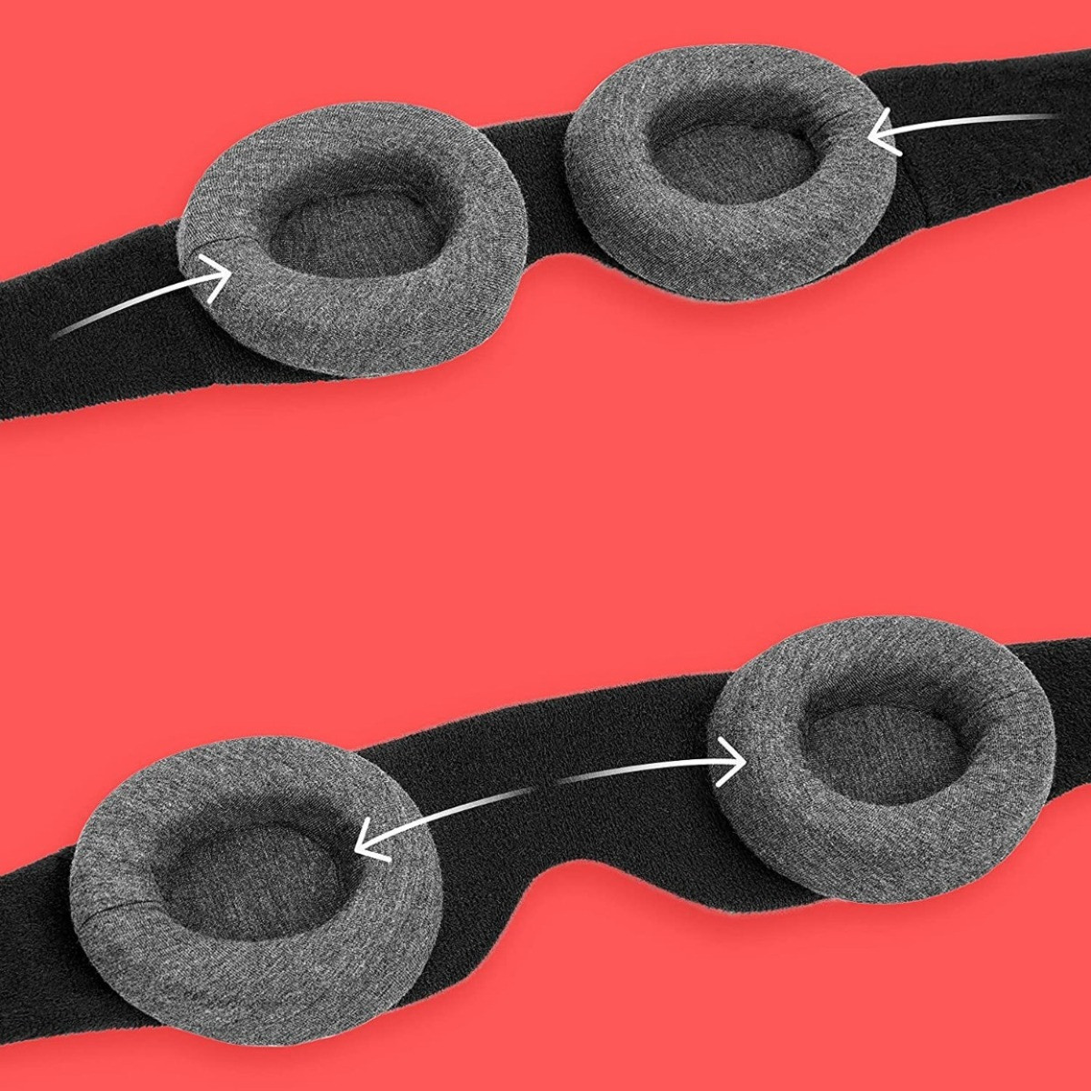 Infinitely adjustable eye cups for a perfect, personalized-for-your-face fit