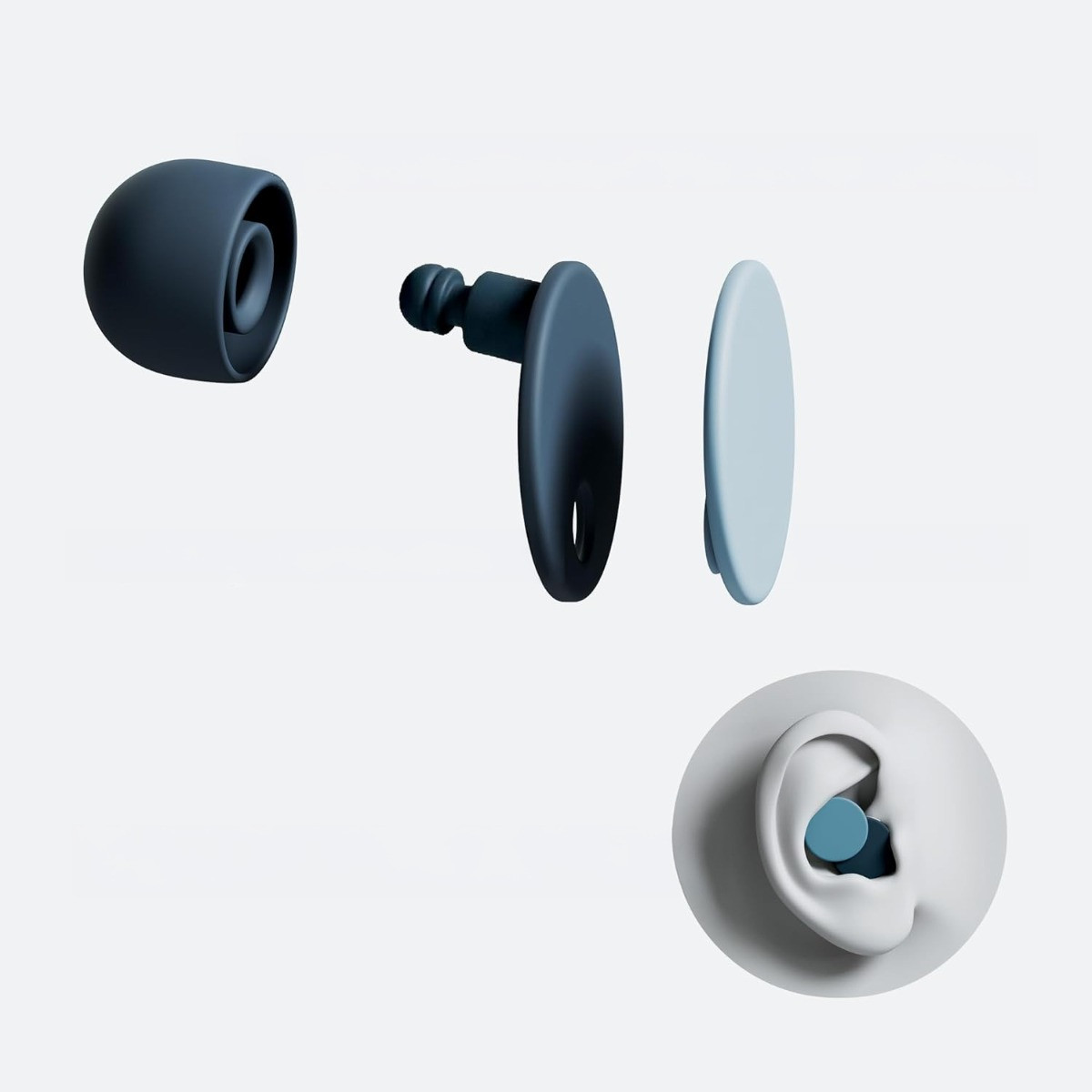 Orbit Earplugs swivel-lock design