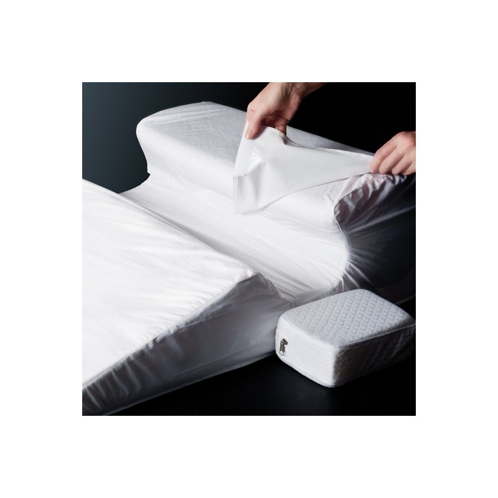 SnoreBeGone Sleep Positioning System Anti Snoring Pillow Additional Removable Cover