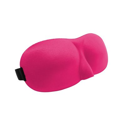 Travel Easy Contoured Pink Sleep Mask front